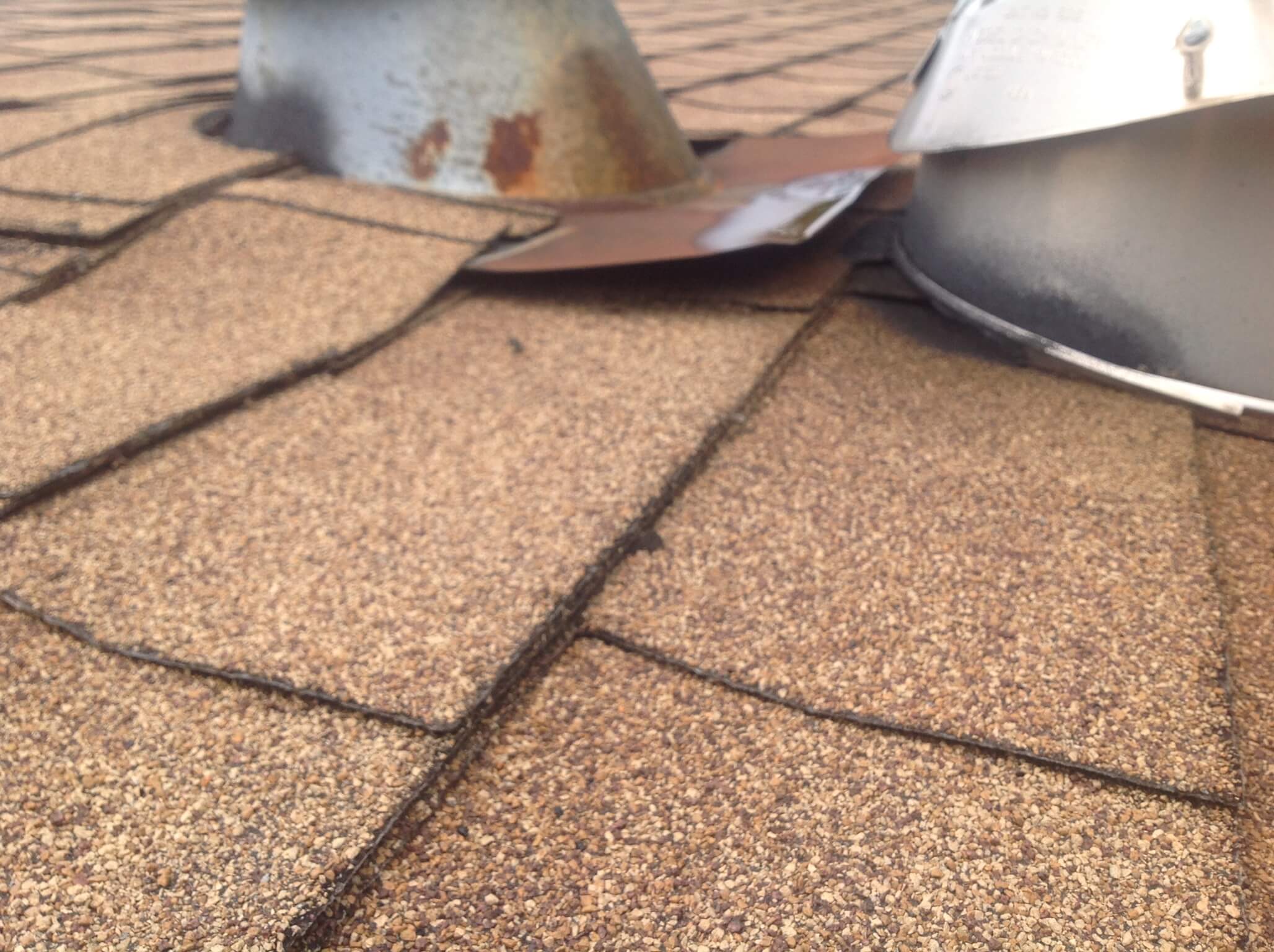 damage shingles